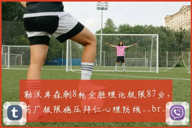 勒沃库森剩8轮全胜理论极限87分，药厂极限施压拜仁心理防线__br_